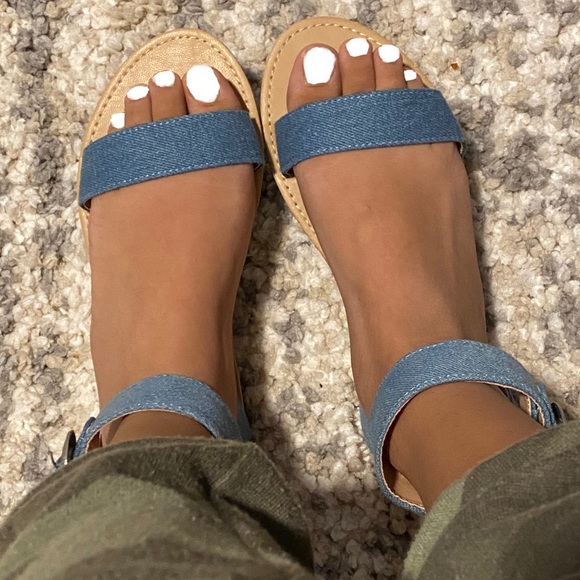 Denim Sandals - Picture 2 of 3